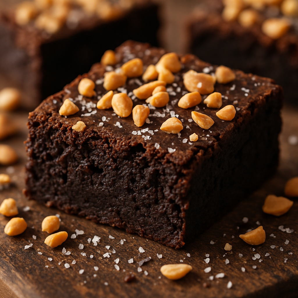 Brownie Cacahuète & Chocolat Noir