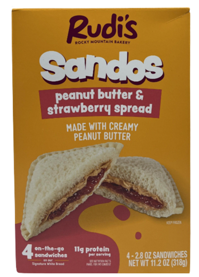 Sandwich au beurre de cacahuète et gelée de fraise