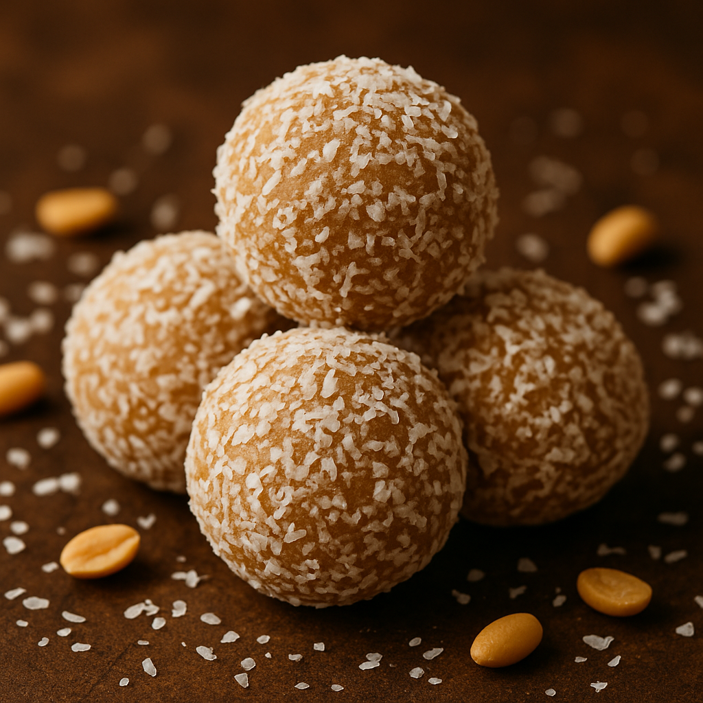 Boules d’énergie Coco-Cacahuète